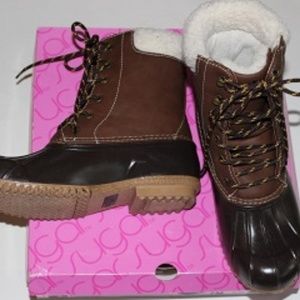 Sugar Swell Brown Snow Winter Boots sz 7